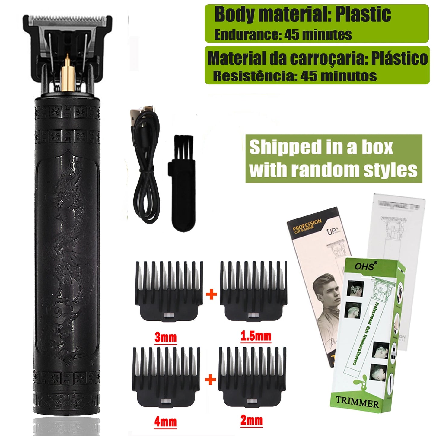 T9 Hair Clipper Repair Beard Shaving Body Hair Trimmer Clippers Electric Machine Men Haircut
