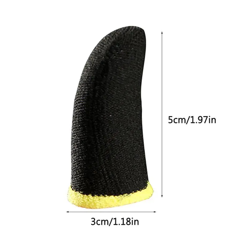 Finger Cover Game Controller For PUBG Sweat Proof Non-Scratch Sensitive for Touch Screen Gaming Finger Thumb Sleeve Gloves