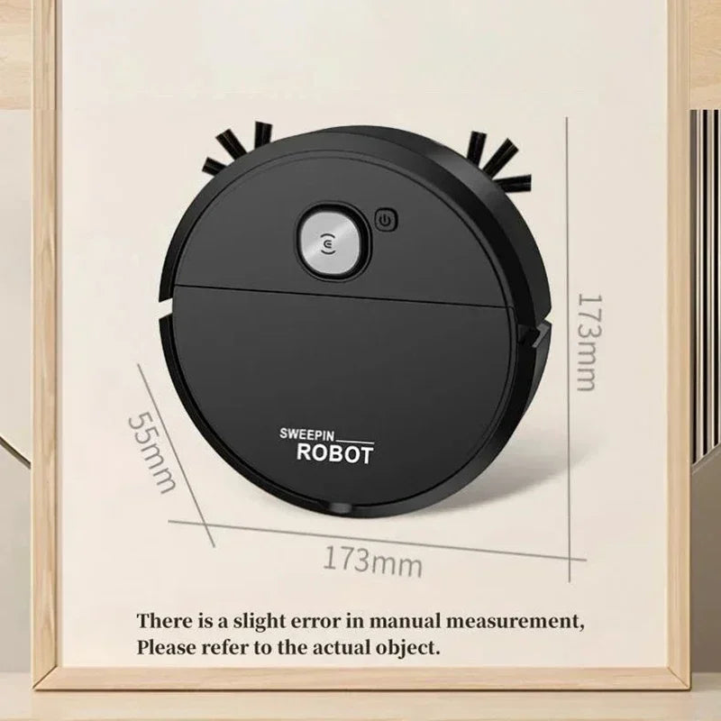 Robot Vacuum Cleaner 4000Pa Strong Suction Auto Recharge Self-Cleaning