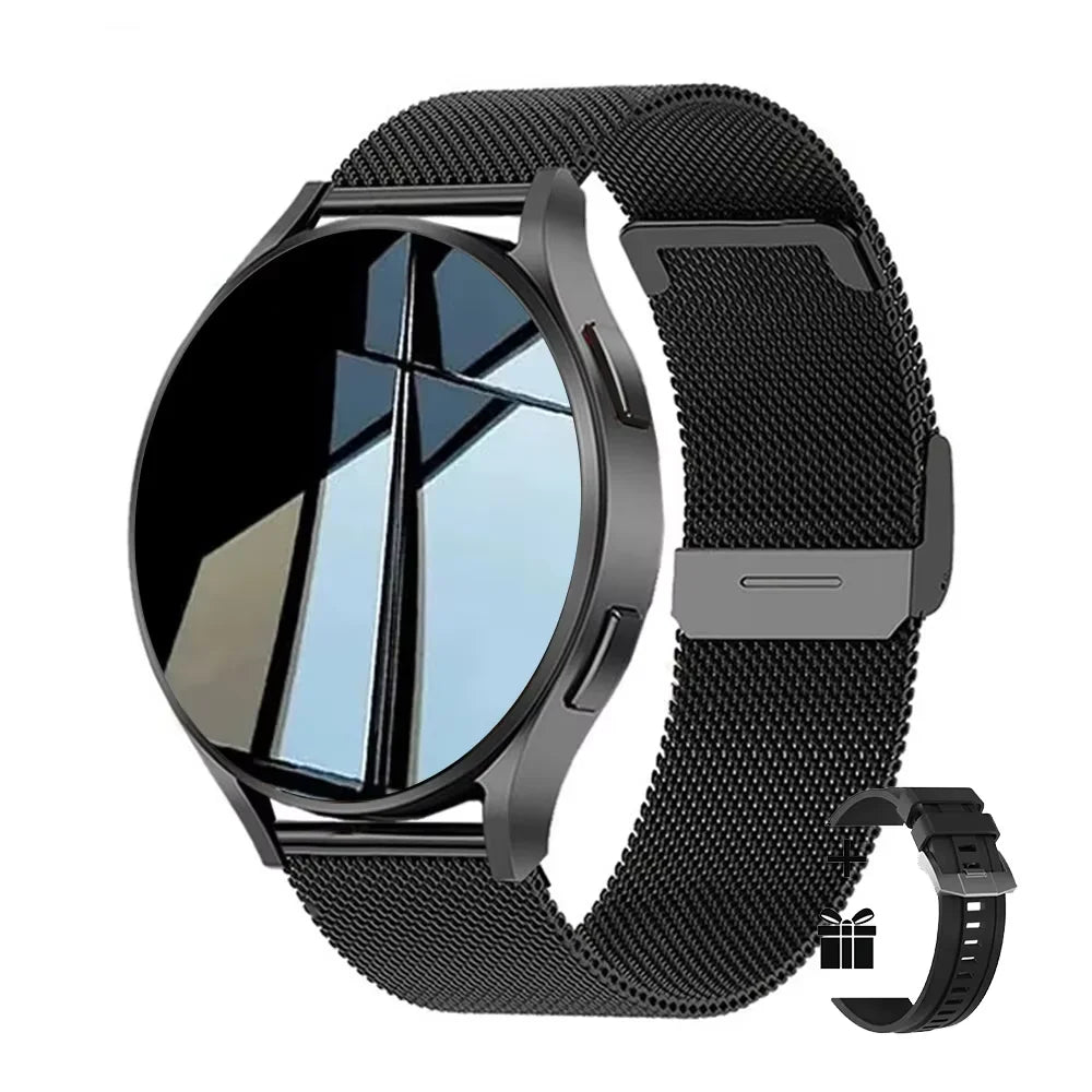 KESHUYOU 2025 New Women's Fashion Smart Watch 6 Bluetooth Calling Health Monitoring Alarm Men's Sports Smartwatch