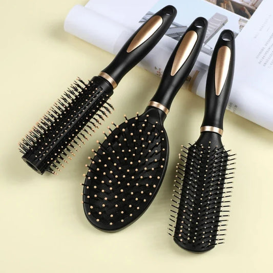 Professional Black Round Hair Brush