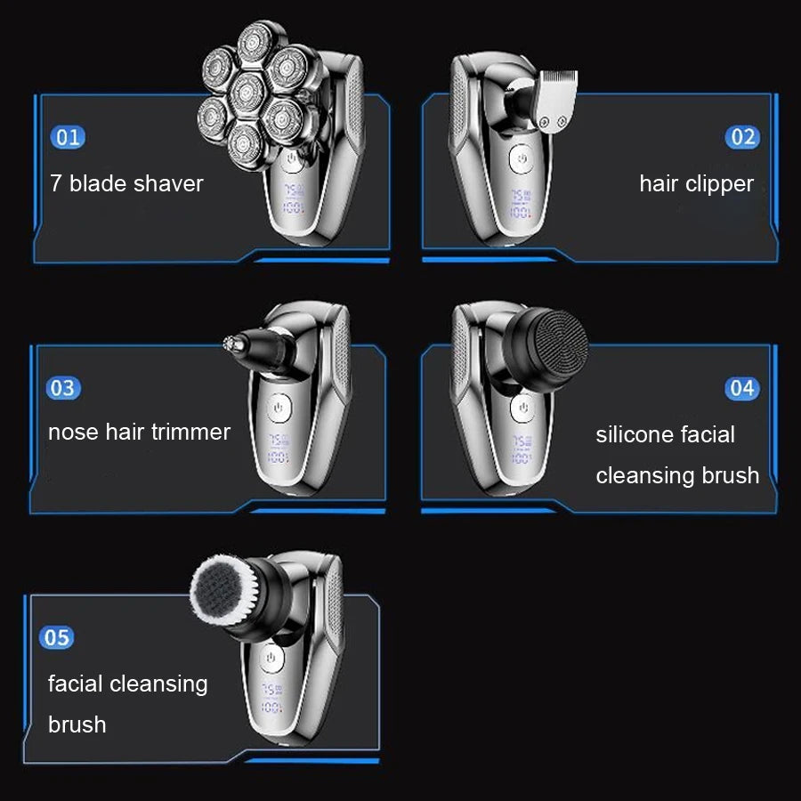 Electric Head Shaver Razor
