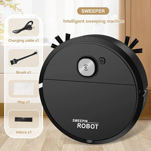 Robot Vacuum Cleaner 4000Pa Strong Suction Auto Recharge Self-Cleaning