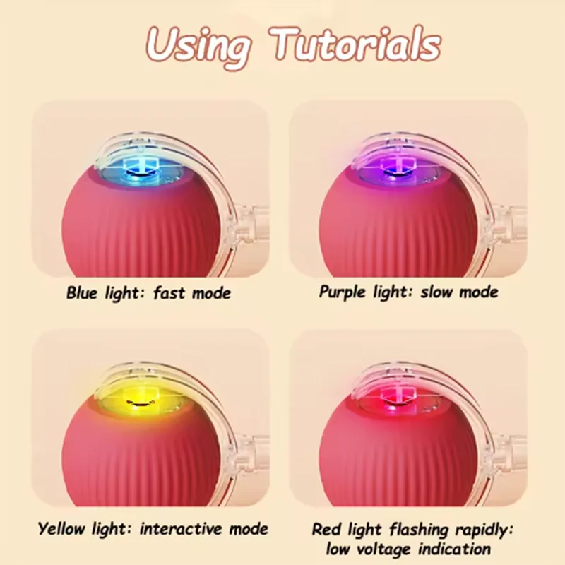 Cat Interactive ball Toy, Automatic Rolling Ball