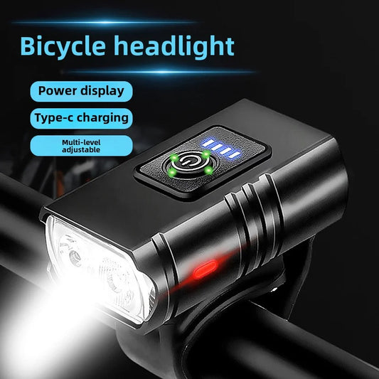 Bicycle lights, aluminum alloy headlights