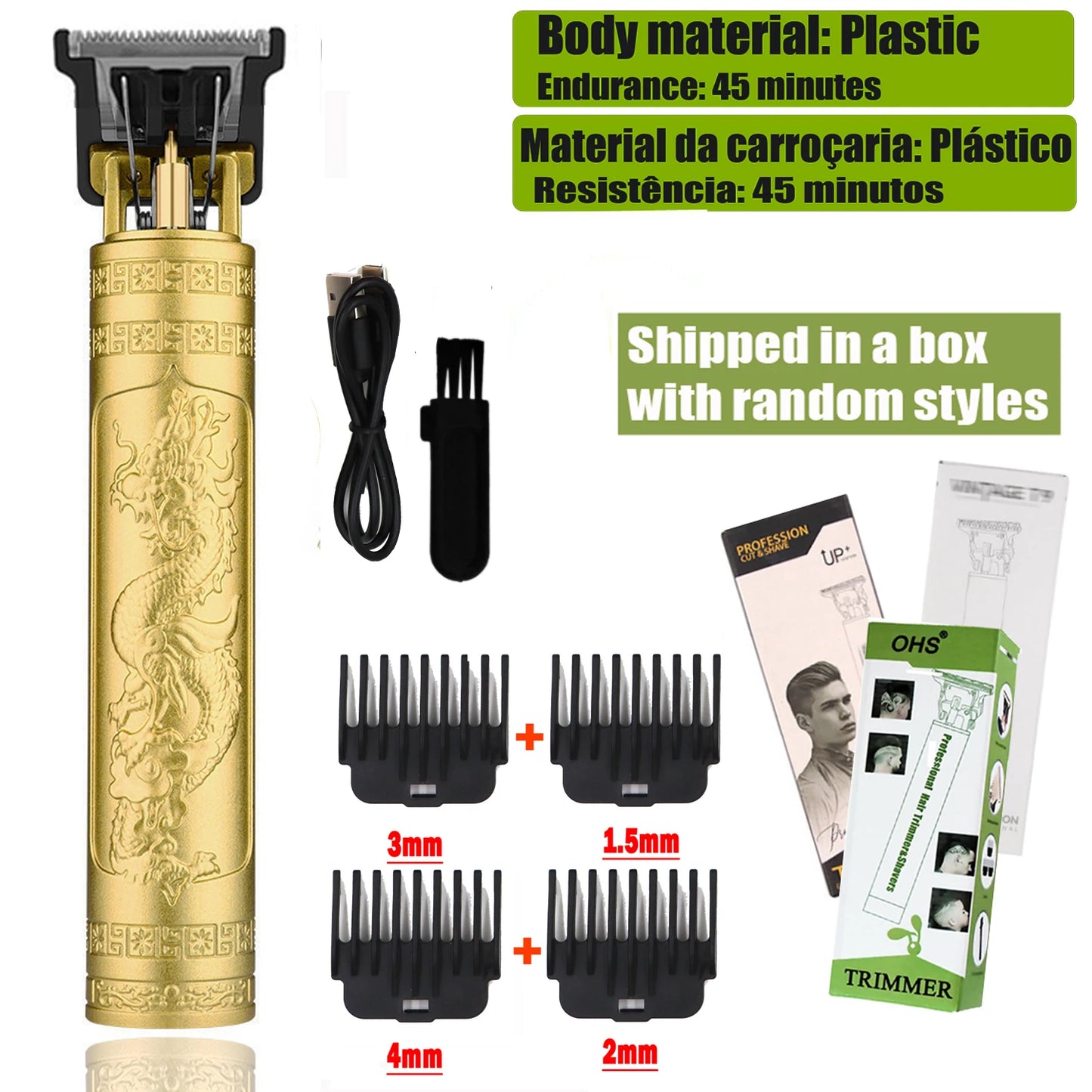 T9 Hair Clipper Repair Beard Shaving Body Hair Trimmer Clippers Electric Machine Men Haircut