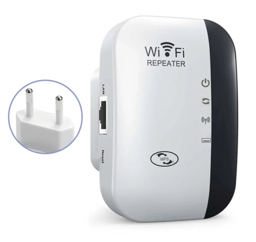 Wifi Repeater Wireless Signal Amplifier Extended Network Enhancer EU US Home Router 300m Thro