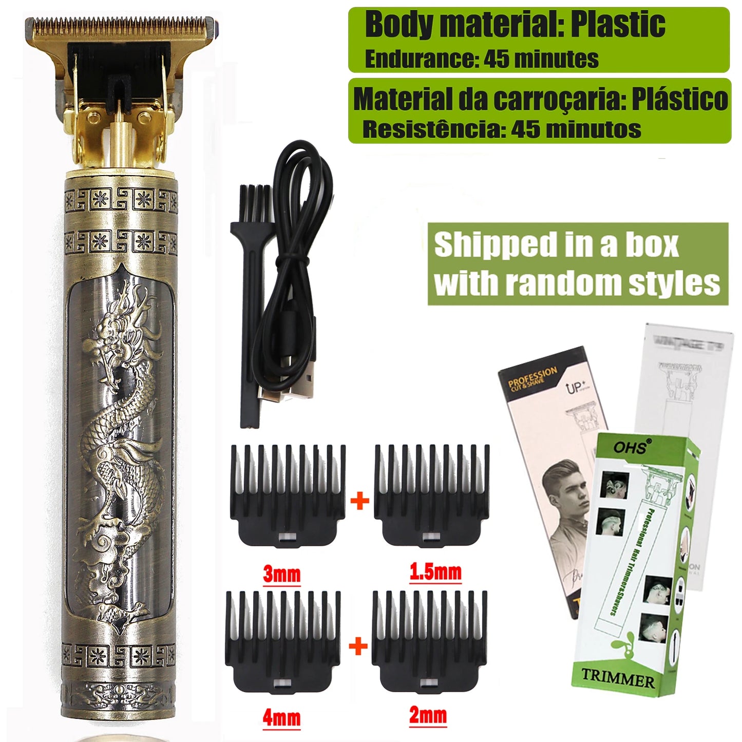 T9 Hair Clipper Repair Beard Shaving Body Hair Trimmer Clippers Electric Machine Men Haircut
